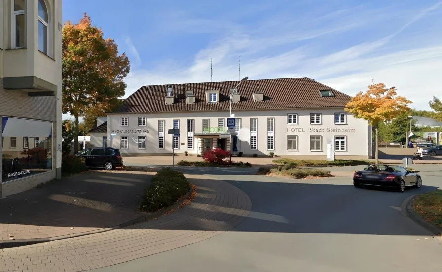 Ansicht Bahnhof - Gastgewerbe/Hotel mieten in Steinheim - Beste Adresse für gastronomische Ambitionen! Provisionsfrei!