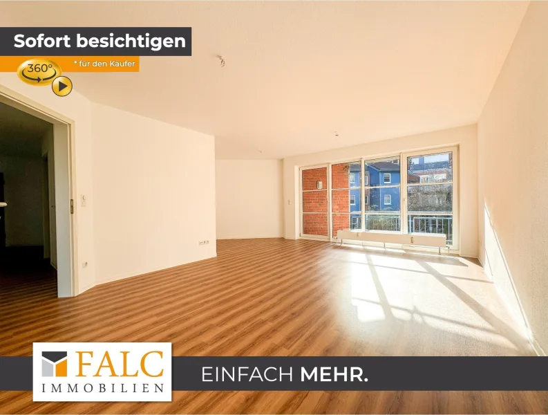 falc-overlay-image-[TIME] - Wohnung kaufen in Kritzmow - Sofort frei!