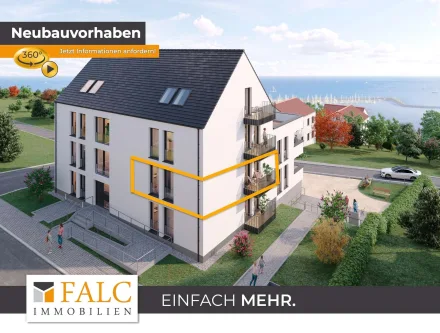  - Wohnung kaufen in Sassnitz - Rügen * Appartement mit Ostsee-Blick