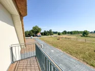 Blick vom Balkon