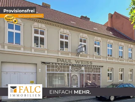 Ihr neues Zuhause! - Haus kaufen in Stendal - Großzügiges Wohnhaus mit Gewerbemöglichkeit und tollem Garten!