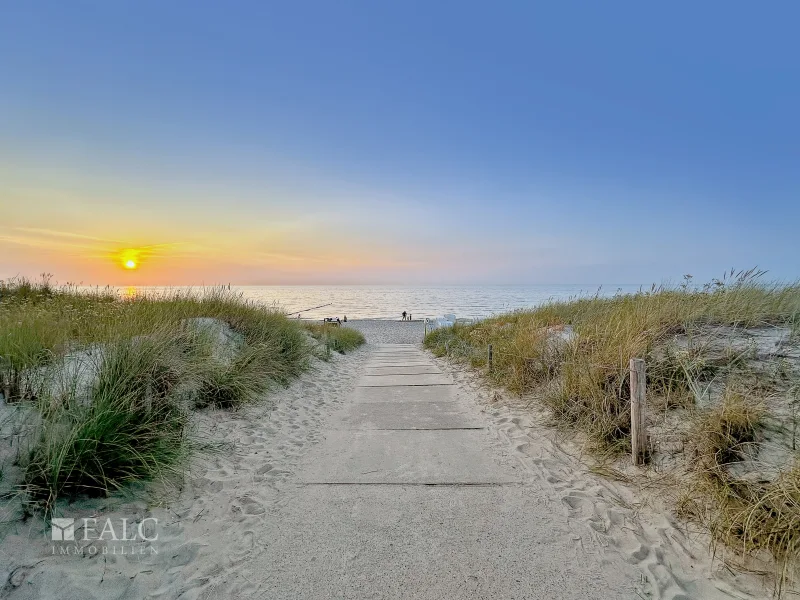 fußläufiger Strandzugang