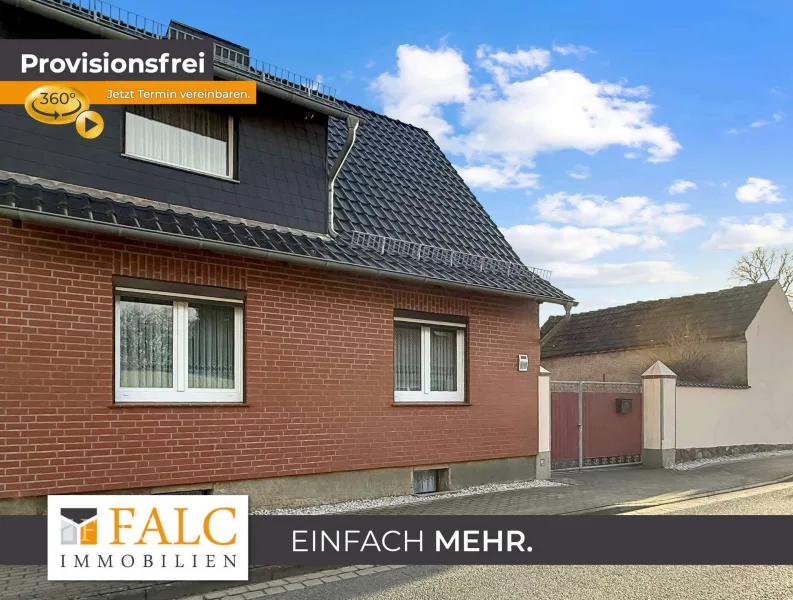 Ihr neues Zuhause! - Haus kaufen in Vinzelberg - Charmante Doppelhaushälfte mit schönem Grundstück, Keller und vielem mehr!