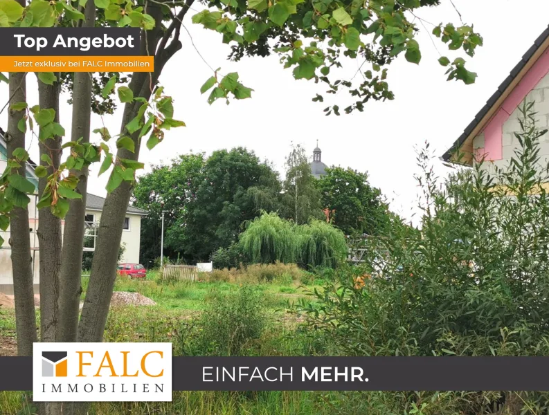 Titelbild - Grundstück kaufen in Erfurt- Ermstedt - TOP Baugrundstück für Ihr Traumhaus in ländlicher Gegend bei Erfurt Flurstück 219/13