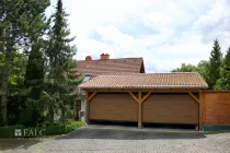 Carport seitlich 