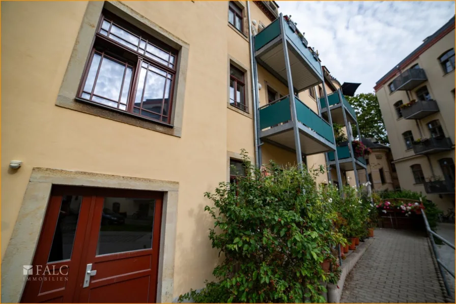 Aussenansicht - Wohnung kaufen in Dresden / Mickten - Perfect Match - Ihre neue Wohnung!