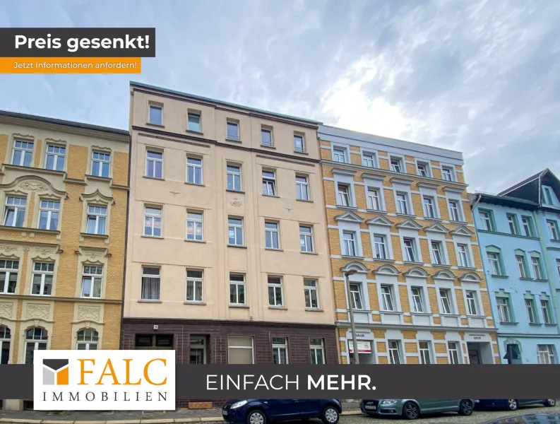 Vorderansicht - Haus kaufen in Gera / Debschwitz - Anlageobjekt mit Potenzial!