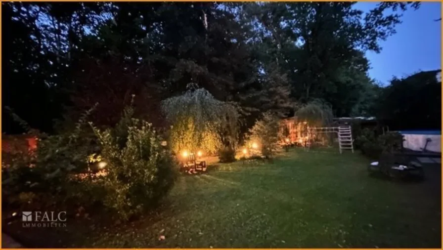 Garten am Abend 