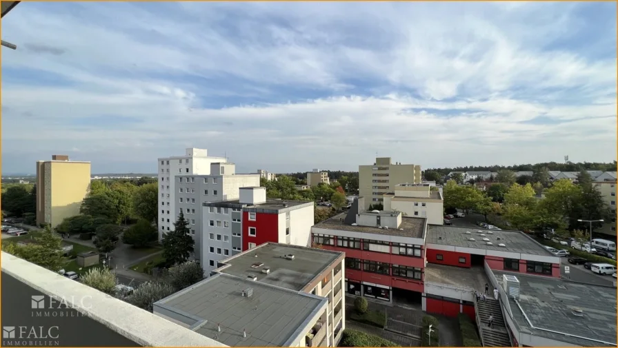 Ausblick Balkon 