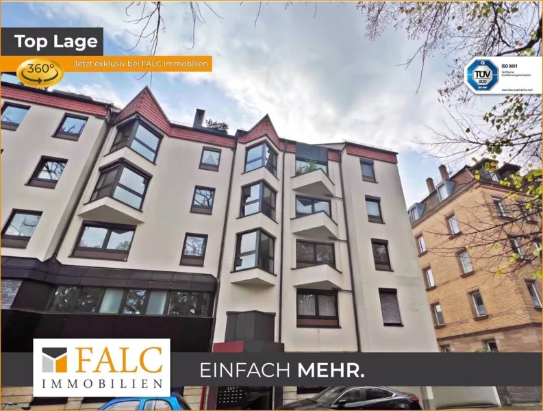 Titelbild  - Wohnung kaufen in Nürnberg - Perfekte Synergie: Vielseitige 5-Zimmer-Wohnung in Nürnberg mit Möglichkeit zur gewerblichen Nutzung