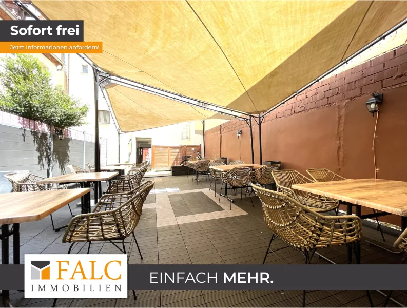 falc-overlay-image-[TIME] - Gastgewerbe/Hotel mieten in Fürth - Top Standort in der Fußgängerzone von Fürth: Ihre Chance auf ein etabliertes Lokal