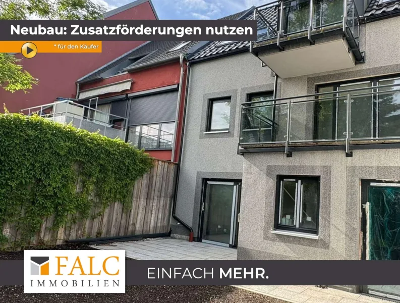 Haus Terrasse  - Wohnung kaufen in München - Neubau Wohnung in München mit 5 Einheiten