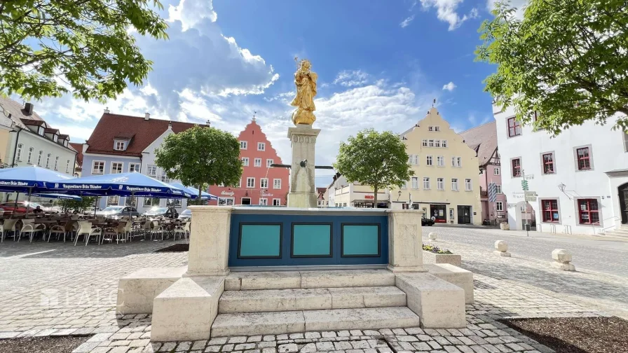 Statue am Marktplatz