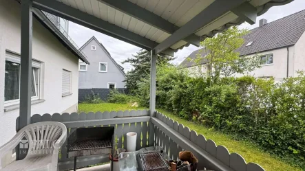 Terrasse  - Haus kaufen in Fürth - Zweifamilienhaus in Fürth Hardhöhe