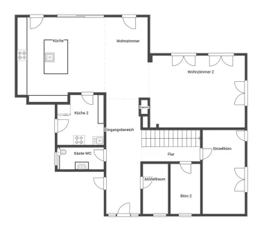 Erdgeschoss - Haus kaufen in Eckental - Exklusives Wohnerlebnis in Eckental: Luxusresidenz, die Eleganz neu definiert