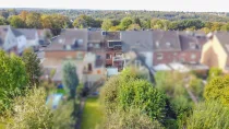 Burg Wilhelmstein und Wurmtal am Horizont