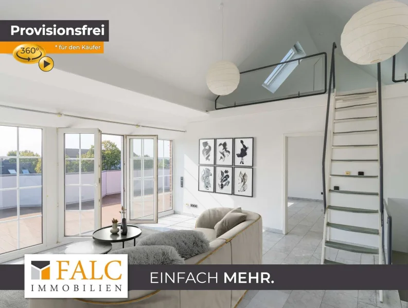 Willkommen - Wohnung mieten in Hückelhoven - Moderne Dachwohnung mit Traumterrasse !