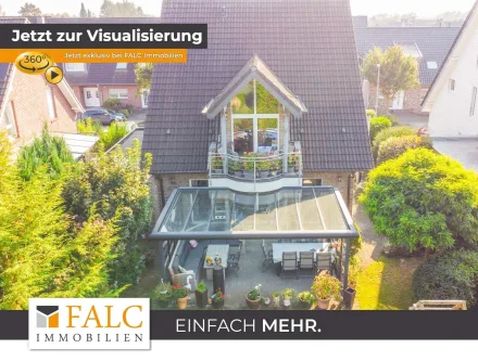 Rückansicht - Haus kaufen in Mönchengladbach - Flexible Familienoase in toller Lage