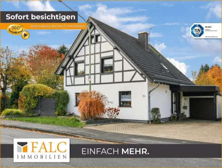 Strassenansicht - Haus kaufen in Simmerath - Gemütlich. Großzügig. Entspannend.