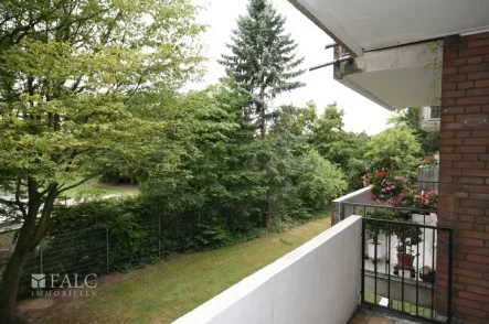 Ausblick Balkon - Wohnung mieten in Köln - Stadtlage - Grünlage - ideale Lage!