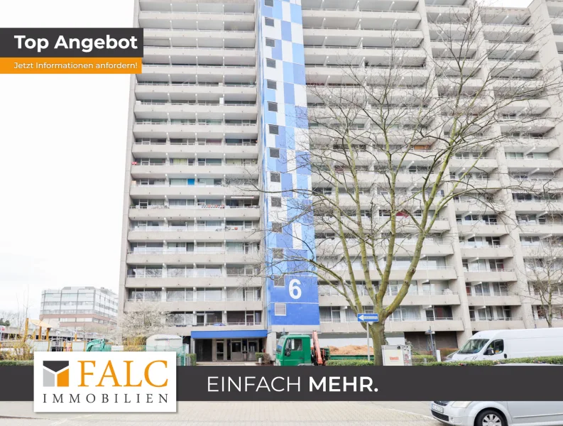 Hausansicht - Wohnung mieten in Neuss - Zentral wohnen Rheinparkcenter
