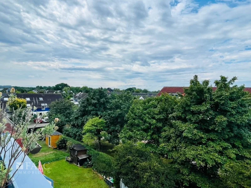 Balkon Aussicht links