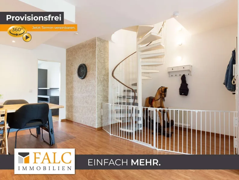 falc-overlay-image-[TIME] - Wohnung kaufen in Krefeld - Tolle Maisonette-Wohnung mit 3 oder 4 Zimmer: Kaufen - einziehen - wohlfühlen!