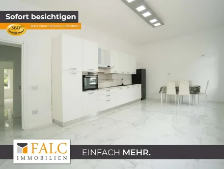 Titelbild - Wohnung kaufen in Krefeld - Frisch sanierte Erdgeschosswohnung mit italienischem Flair