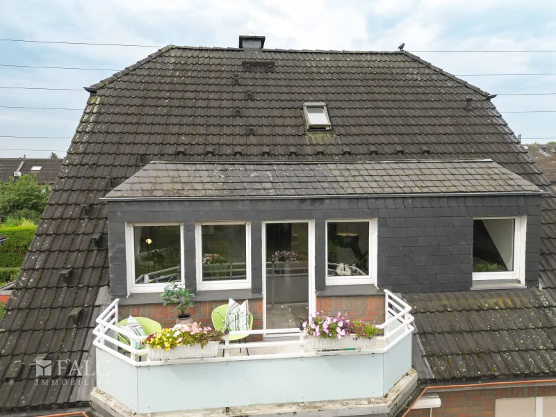 Balkon Drohne