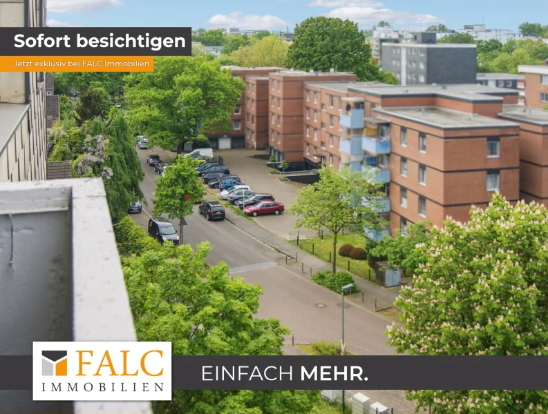 Aussicht - Wohnung kaufen in Neuss - "Über den Dächern von Neuss"Eigentumswohnung mit Fernblick