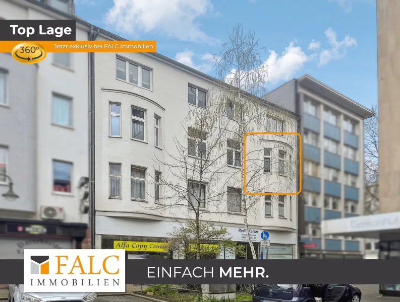 Titelbild - Wohnung kaufen in Mülheim an der Ruhr - Zwischen Altstadt und City - urbanes Wohnen an der Mülheimer Friedenstreppe