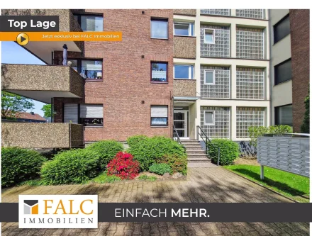 Titelbild - Wohnung kaufen in Oberhausen - Seniorengerechte Wohnung mit Blick über die Stadt - ideal zur Kapitalanlage