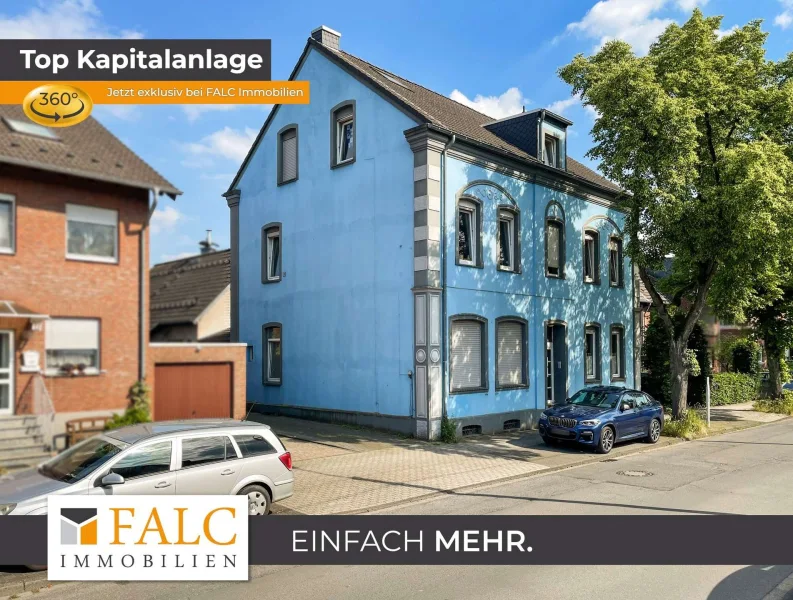 Titelbild - Haus kaufen in Duisburg - Potenzial fürs Kapital: Solide, attraktive Kapitalanlage in Top-Lage direkt an den Rheinauen.