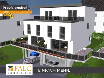 DHH 2+3 - Haus kaufen in Wuppertal - Top modernes Neubauprojekt mit Wohlfühlgarantie!