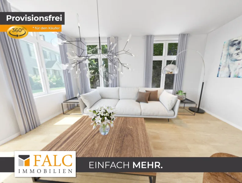  - Wohnung kaufen in Wuppertal - Exklusive sanierte Maisonette-Wohnung mit riesiger Dachterrasse!