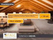 Dachgeschoss Virtual Staging FALC