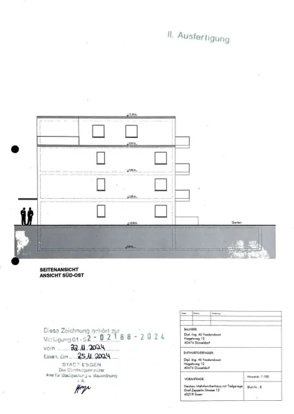 Ansicht Süd-Ost