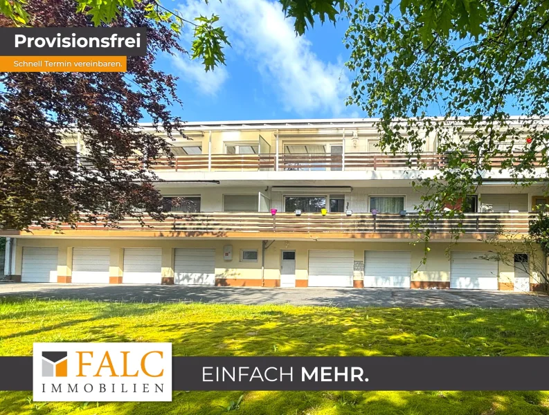 Titelbild - Wohnung kaufen in Gladbeck - Willkommen in Ihrem neuen Heim: 96 qm Erdgeschosswohnung mit Balkon und Garage in Gladbeck!