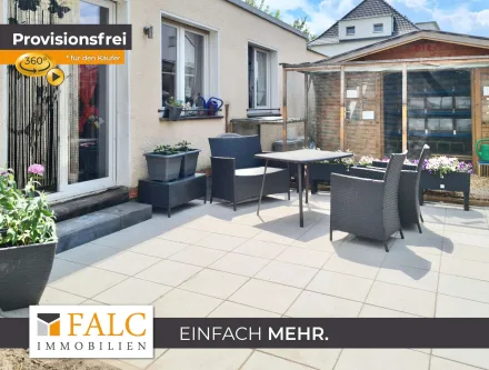 Terrasse - Wohnung kaufen in Marl - Schöne gemütliche Eigentumswohnung mit einem Garten voller Möglichkeiten!