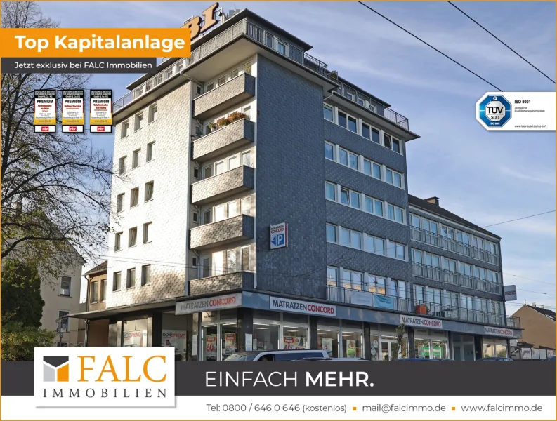  - Zinshaus/Renditeobjekt kaufen in Solingen - City Kapitalanlage - Vollvermietung !