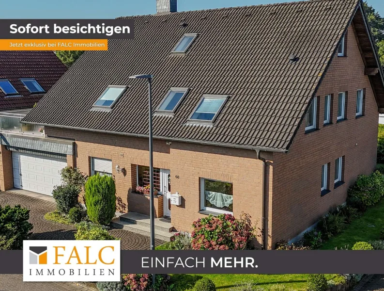 Titelbild - Haus kaufen in Remscheid - Vielseitiges Zweifamilienhaus in Remscheid – Ideal für Familien oder als Kapitalanlage