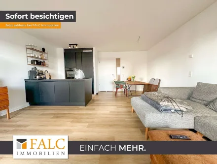 Titelbild - Wohnung mieten in Solingen - Moderne 2-Zimmer-Wohnung im hochwertigen Neubau in Solingen – seniorengerecht und lichtdurchflutet!