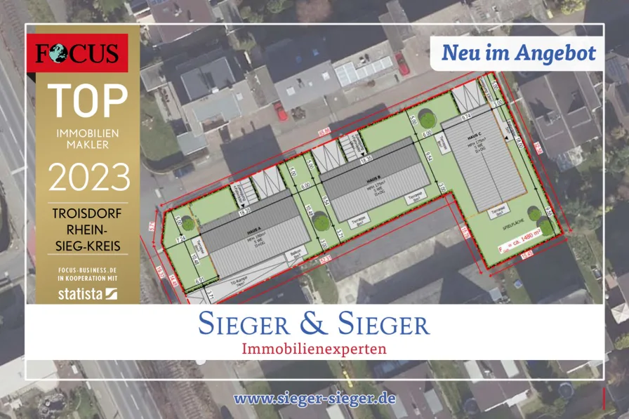  - Grundstück kaufen in Niederkassel - Großes Grundstück mit positiver Bauvoranfrage in TOP Lage von Niederkassel-Rheidt!