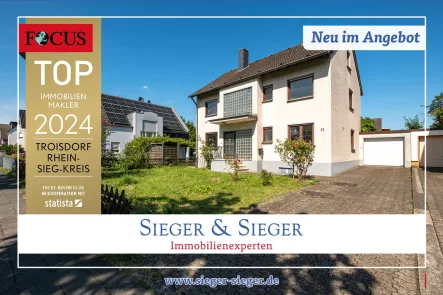  - Haus kaufen in Sankt Augustin - OPEN HOUSE am 05.09. - 16 bis 18 Uhr - Handwerkerparadies in Menden