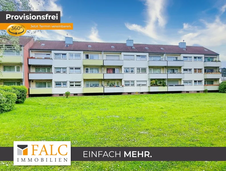 Rückansicht  - Wohnung kaufen in Köln / Höhenhaus - Hervorragende 2 Zimmer Wohnung als Kapitalanlage oder Eigennutzung