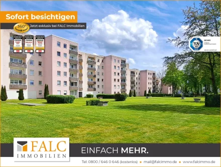 Rückansicht  - Wohnung kaufen in Köln - Verkehrsgünstige Wohnung in Porz-Eil