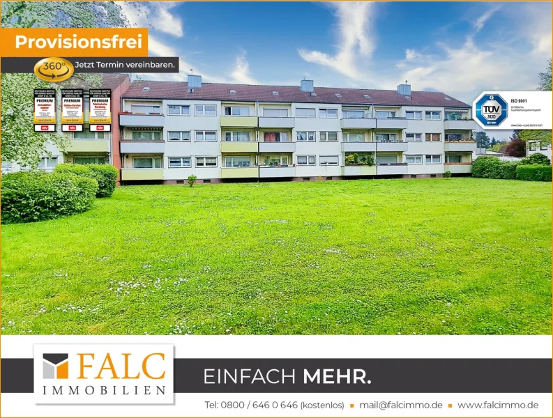 Rückansicht  - Wohnung kaufen in Köln / Höhenhaus - Hervorragende 2 Zimmer Wohnung als Kapitalanlage