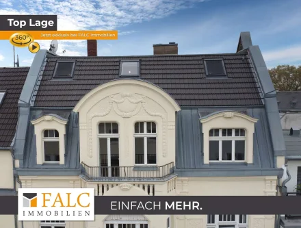 Haus Außenansicht - Wohnung kaufen in Köln - Über den Dächern des Agnesviertel - Altbau-Charme und Dachterrasse mit Domblick