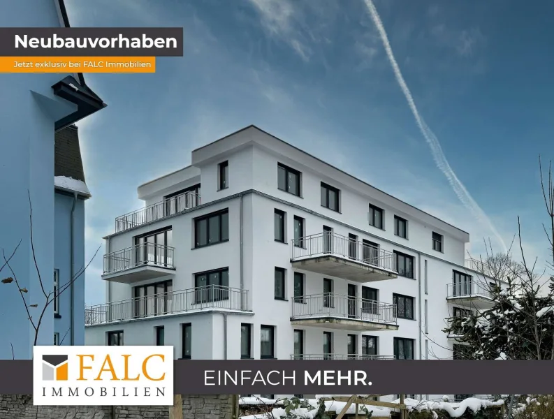 Rückansicht - Wohnung kaufen in Solingen - Fertigstellung im März 2025 – sichern Sie sich jetzt Ihr neues Zuhause! W2