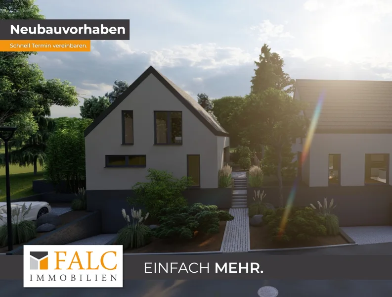 Neubauvorhaben - Haus kaufen in Odenthal / Erberich - Neubau Einfamilienhaus in ruhiger Sackgasse
